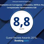 Apartamento en Cartagena, cerca al mar, edificio Nuevo Conquistador